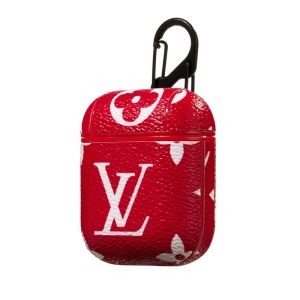 Louis Vuitton AirPods Pro 1 2 3 Case - Neon Red - AIRPODS PRO