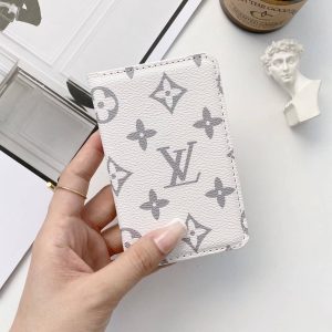 Card Holder Pocket Organizer - White