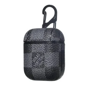 Louis Vuitton Black Checkerboard Airpods 1 2 3 Pro Case