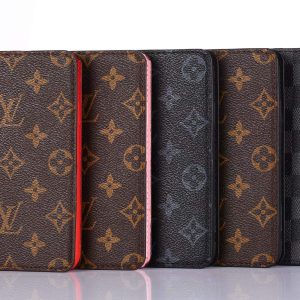[OFFICIAL]Louis Vuitton Monogram Wallet Case for iPhone 12 11 13 14 15 Pro Max Xs Max XR 7 8 Plus