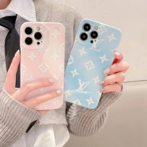 Louis Vuitton Luxury Slim Soft Phone Case for iPhone 15 14 Pro Max 13 12 11