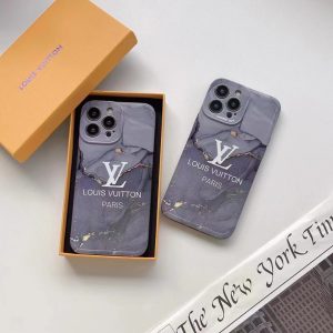 Louis Vuitton Slim TPU Case for iPhone 15 14 13 12 11 Pro Max XR XS 7 8 Plus - IPHONE X/ XS