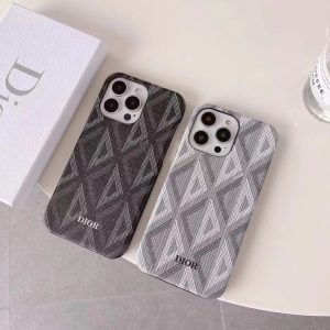 Dior Luxury Slim Phone Case for iPhone 15 14 Pro Max 13 12 11