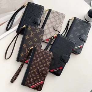 Louis Vuitton Gucci Wallet Flip Leather Case for iPhone 15 14 Pro Max 13 12 - IPHONE 12 PRO