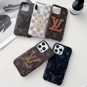 Louis Vuitton Luxury Card Holder Phone Case for iPhone 15 14 13 12 Pro Max