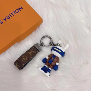 LV Monogram Key Holder and Bag Charm