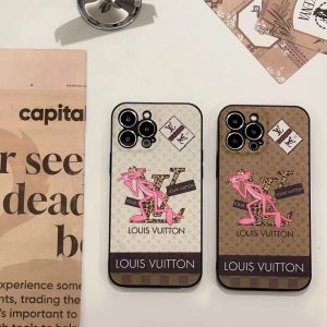 Louis Vuitton Cute Leather Case for iPhone 15 14 13 12 11 Pro Max - IPHONE 12 PRO