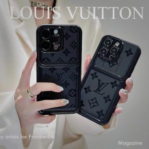 Louis Vuitton Luxury Slim Phone Case for iPhone 15 14 Pro Max 13 12 11