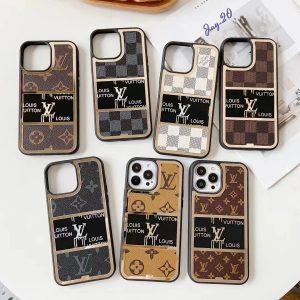 Louis Vuitton Monogram Ultra Thin Leather Case for iPhone 15 14 13 12 11 Pro Max - IPHONE 11