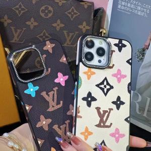 Louis Vuitton Luxury Leather Phone Case For iPhone 15 14 13 12 Pro Max
