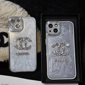 Chanel Luxury Pearl Phone Case For iPhone 15 14 13 12 11 Pro Max - IPHONE 12 PRO