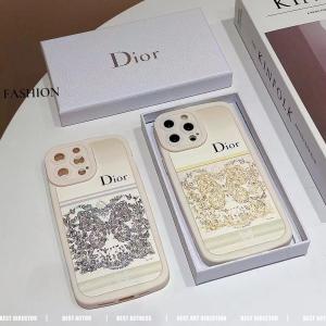 Dior Luxury TPU Soft Phone Case for iPhone 15 14 13 12 11 Pro Max