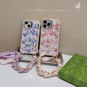Gucci Luxury Wristband Chain Case For iPhone 15 14 13 12 11 Pro Max