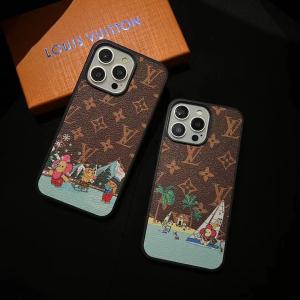 Louis Vuitton Luxury Leather Phone Case For iPhone 15 Pro Max 14 13 12 11 XR XS 7 8 Plus - IPHONE 11