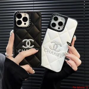 Chanel Soft Leather Phone Case - IPHONE 12