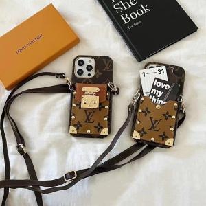 Louis Vuitton Crossbody Dauphine Lock Card Holder Phone Case - IPHONE 11